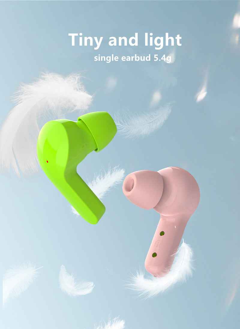 Crystal Wireless Earphones – in use