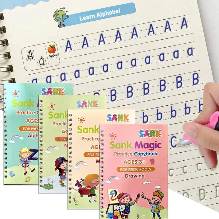 MAGICBOOK™ | KIDS PRACTICE COPYBOOK SET