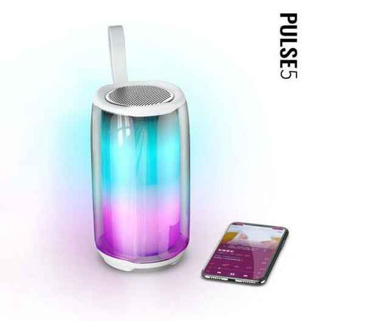 Pulse 5 Wireless Speaker with RGB Lighting