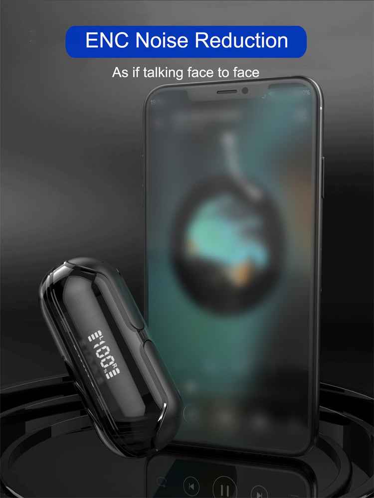 Crystal Wireless Earphones – close-up