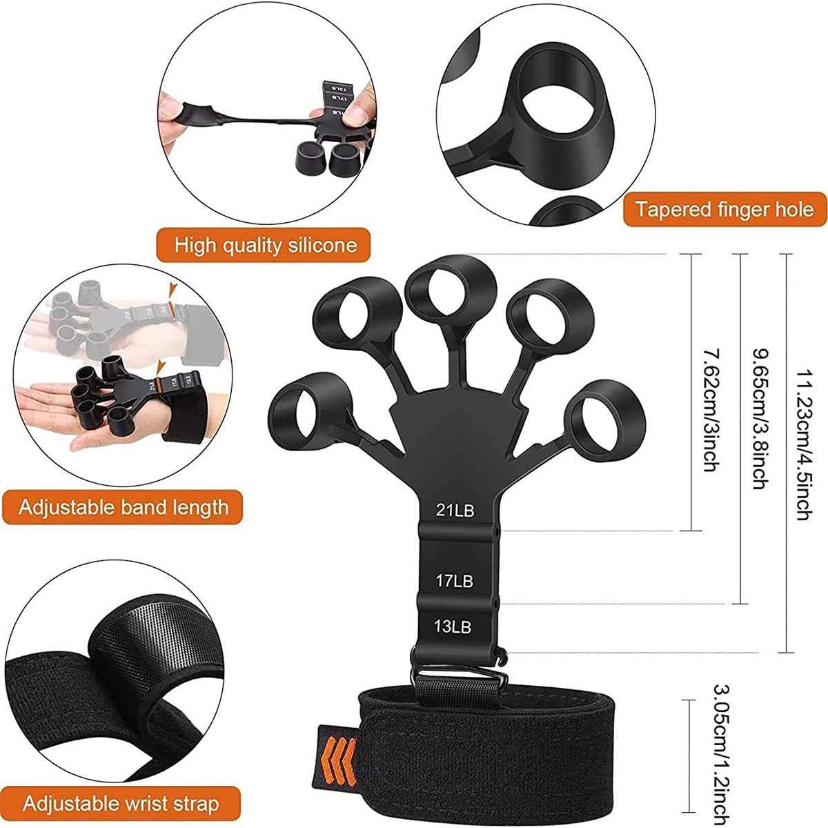 Metal-Hook Grip Strength Trainer – in use