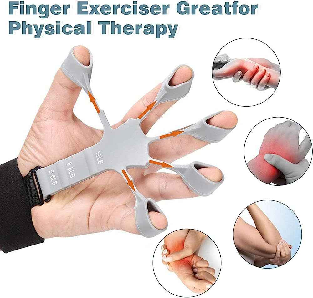 Metal-Hook Grip Strength Trainer – close-up