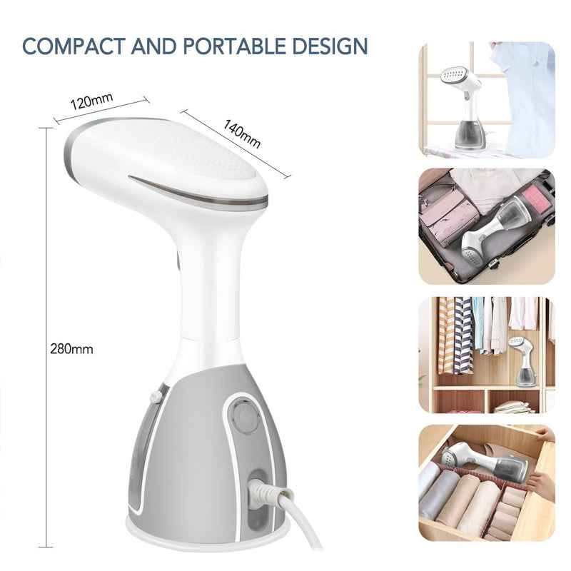 Portable Garment Steamer – packaging and contents