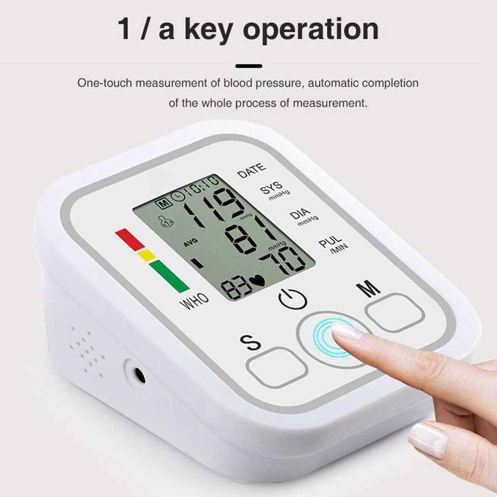 Electronic Blood Pressure Monitor – detail view