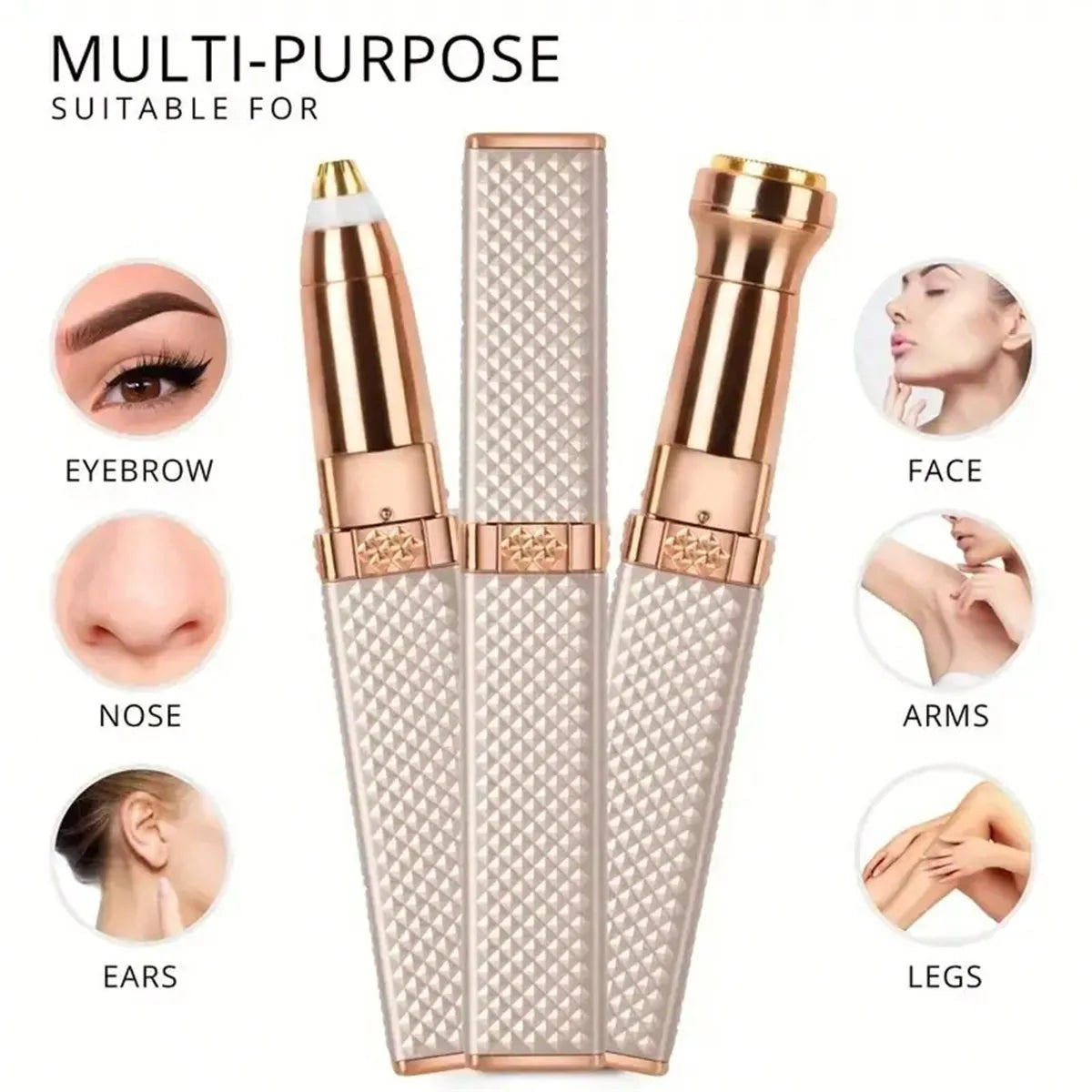 Eyebrow Razor and Facial Hair Shaver – image 1