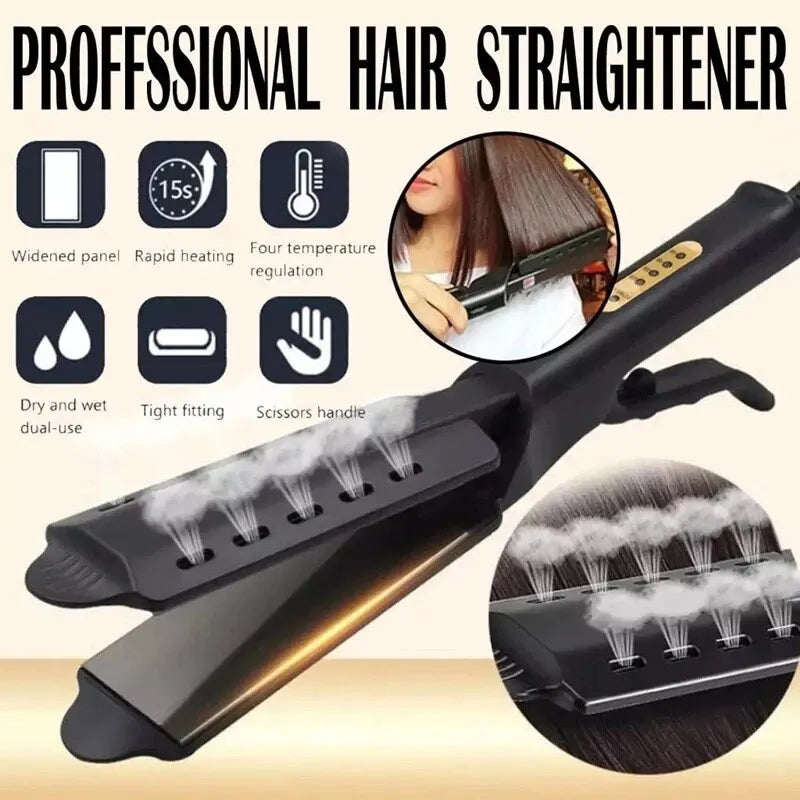 2-in-1 Hair Straightener and Curler – image 2