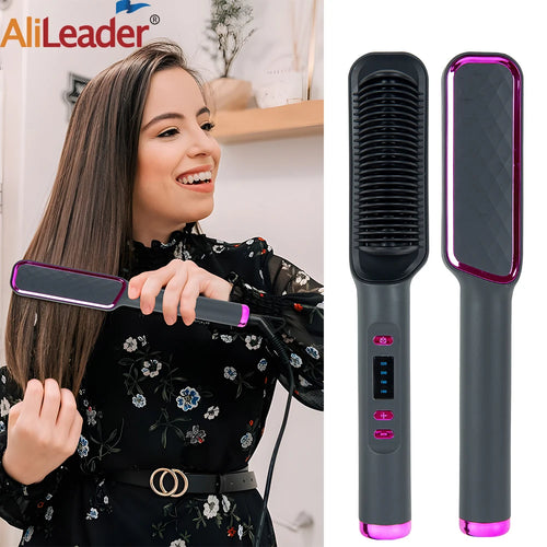 Hair Straightening Brush – image 1
