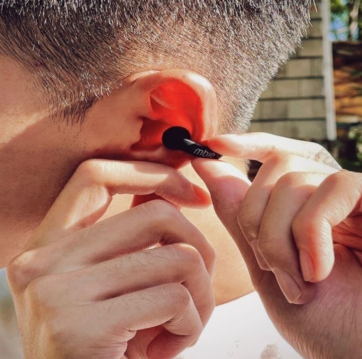 Bone Conduction Headphones – close-up