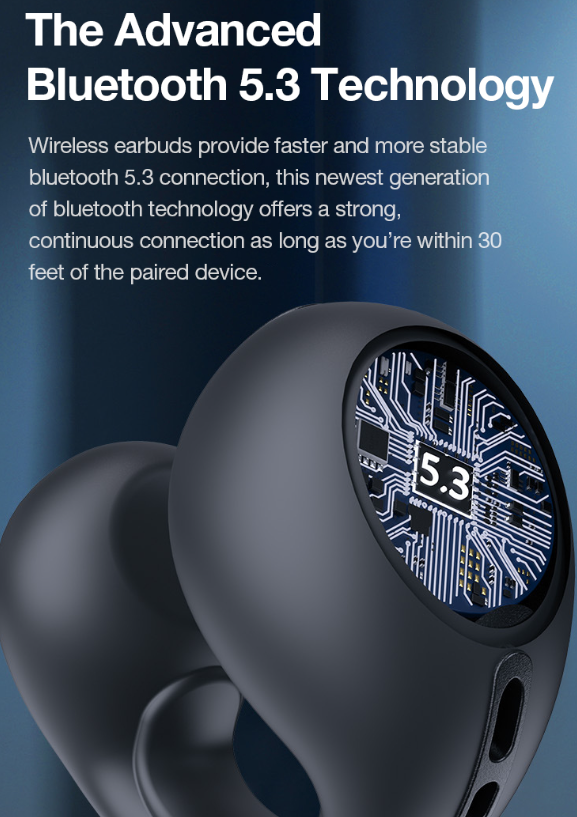 Bone Conduction Headphones – side view
