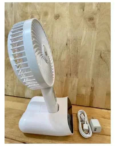 Rechargeable LED Fan – detail view