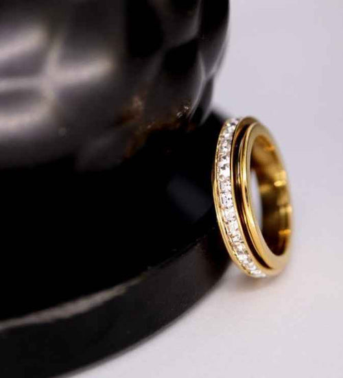 Fidget Spinner Ring – Stainless Steel
