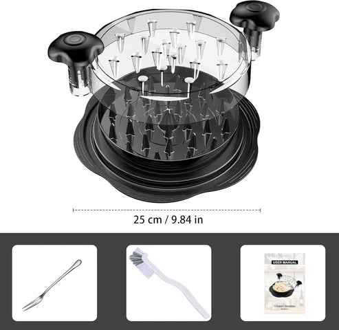 Twist Meat Shredder – Manual Chicken Shredder