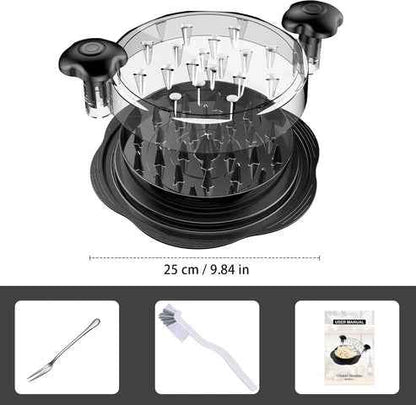 Twist Meat Shredder – Manual Chicken Shredder