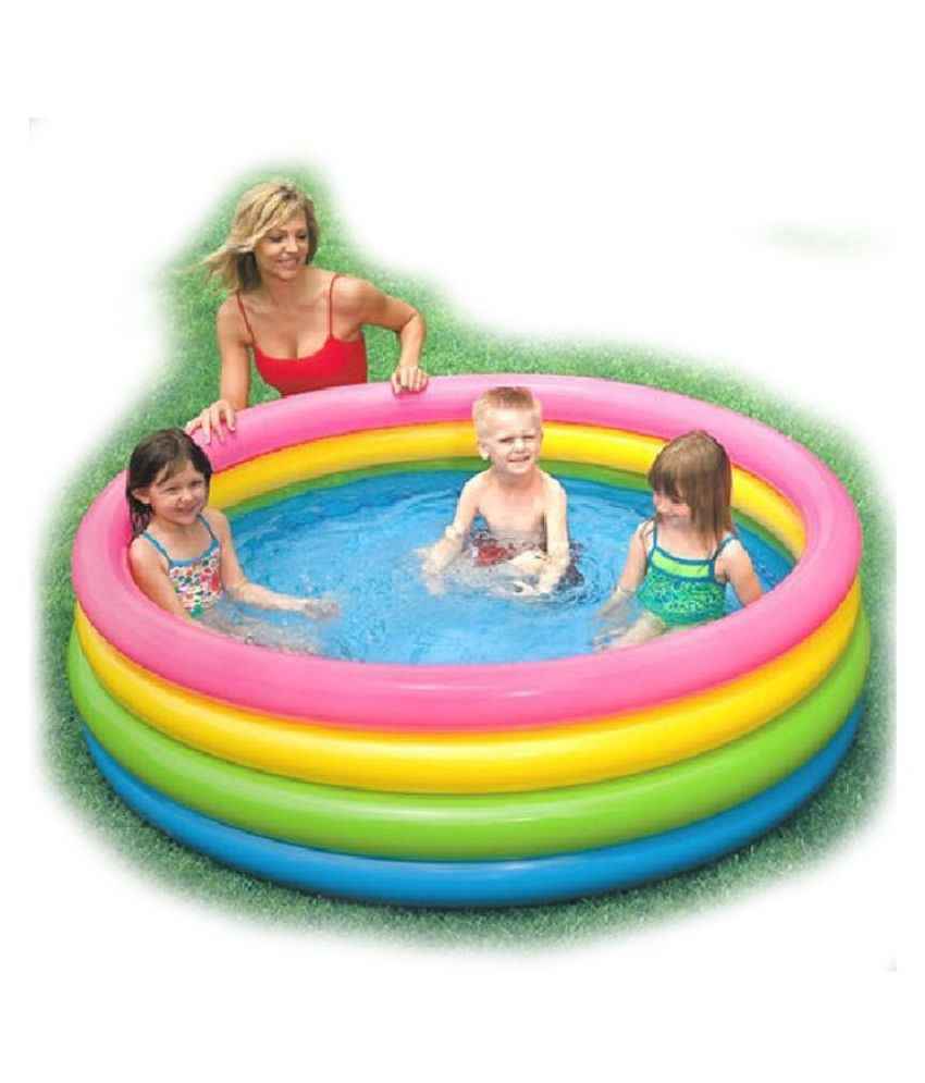 Kids Inflatable Swimming Pool – front view