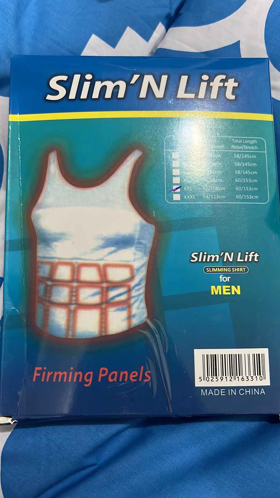 Men's Slimming Body Shapewear – in use