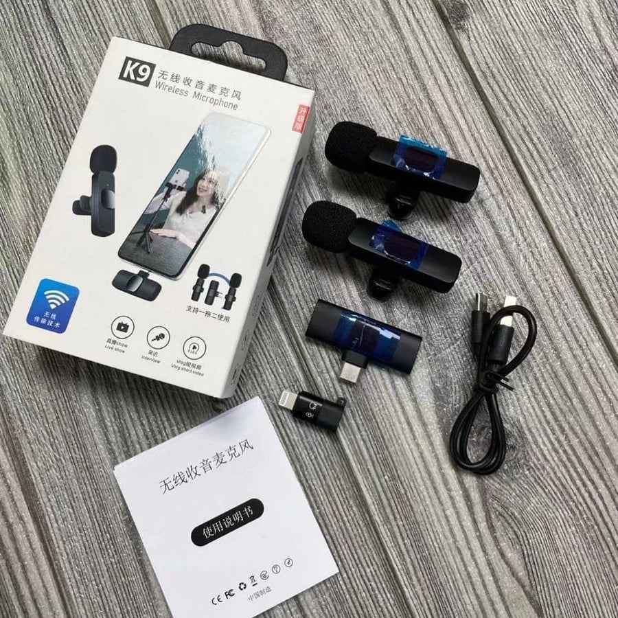 K9 Wireless Microphone – front view