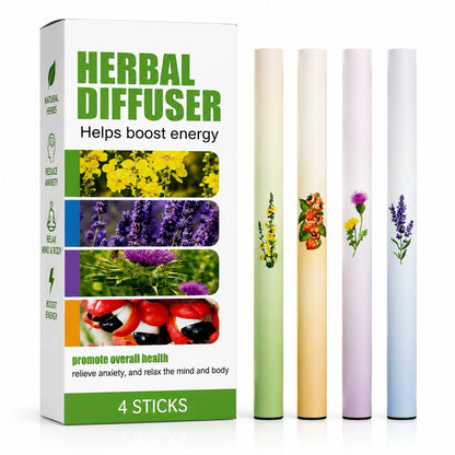 Herbal Aroma Diffuser Sticks – Pack of 4