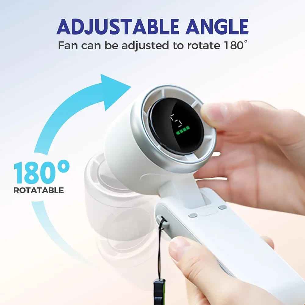 Portable Turbo Fan Pro – side view
