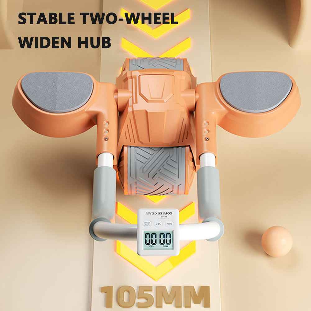 Auto Rebound Abs Wheel – packaging and contents