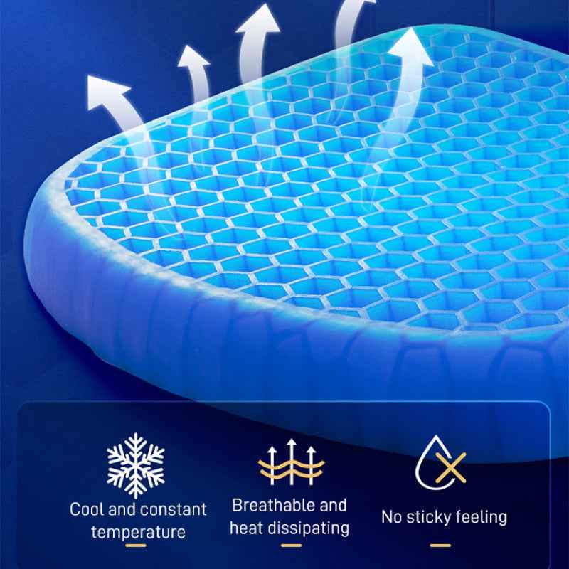 Silicone Ice Pad Insulated Car Seat – in use