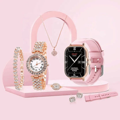 A58 Smart Watch 5-in-1 Couple Gift Set – image 1