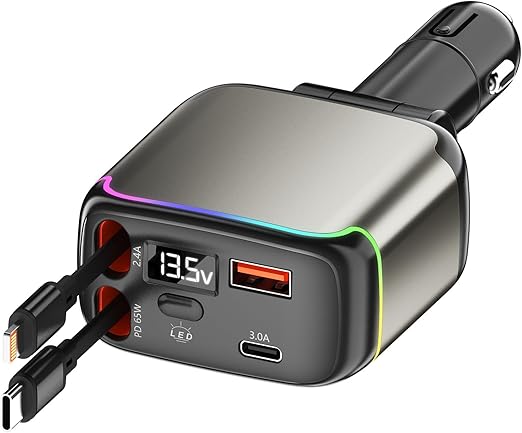 137W Car Charger – image 2