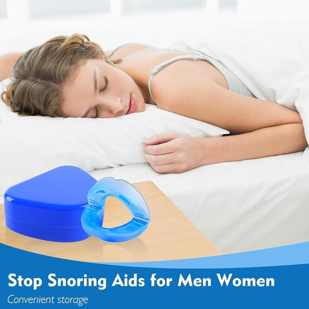 Anti-Snore Mouthpiece – Soft Reusable Silicone