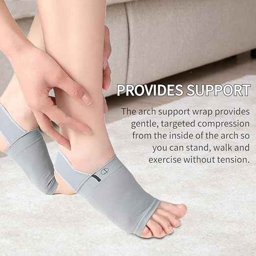 Arch Support Sleeves – Silicone & Cotton