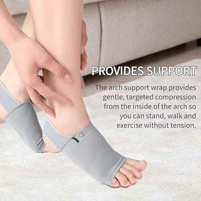 Arch Support Sleeves – Silicone & Cotton