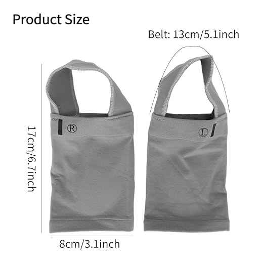 Arch Support Sleeves – Silicone & Cotton