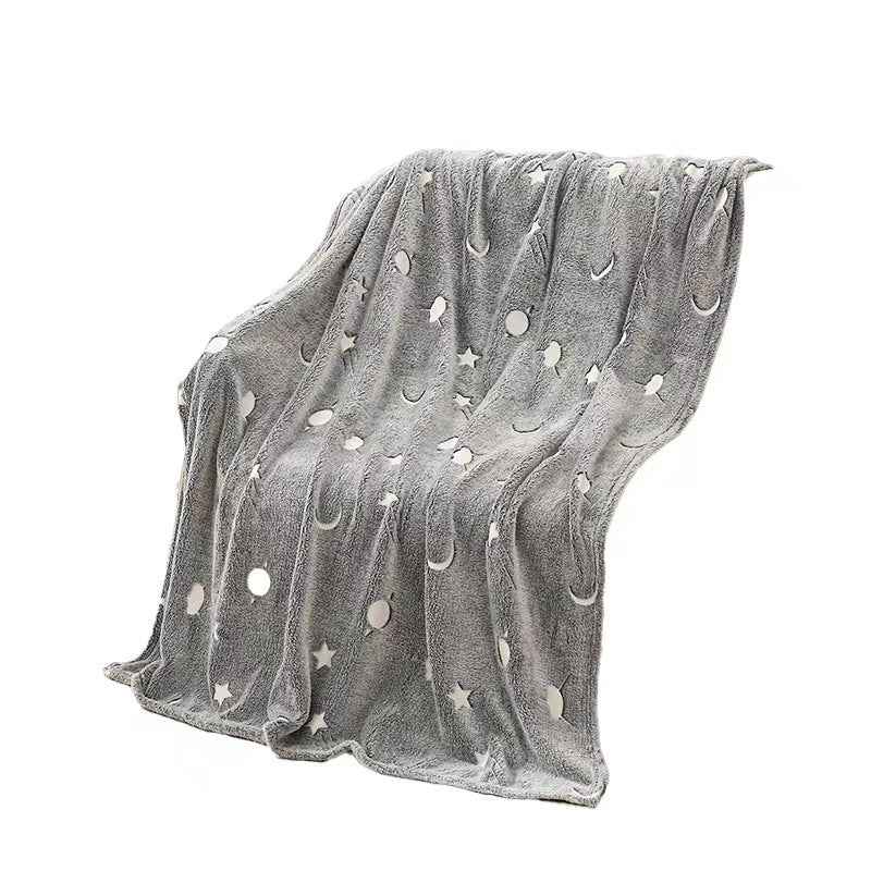 Glow in the Dark Blanket – side view