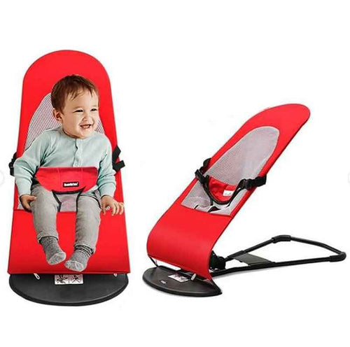 Foldable Baby Bouncer Chair with Toy Bar