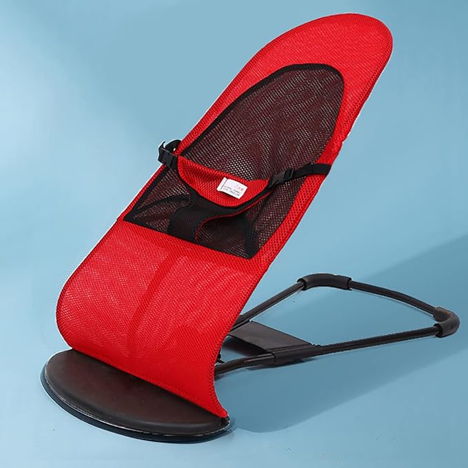 Foldable Baby Bouncer Chair with Toy Bar