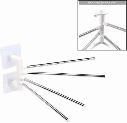 4-Bar Towel Rack – in use