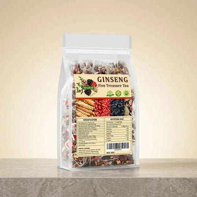 Ginseng Five Treasure Tea – 25 Servings