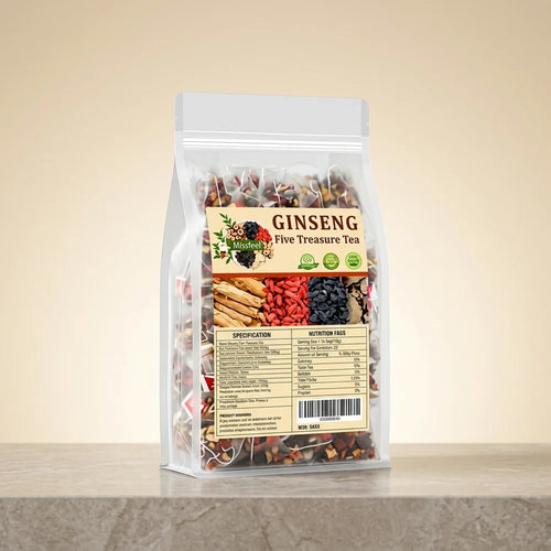 Ginseng Five Treasure Tea- 25 Servings