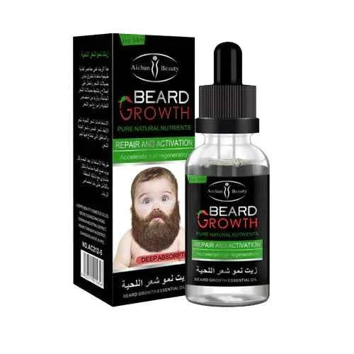 Natural Men Beard Oil – front view