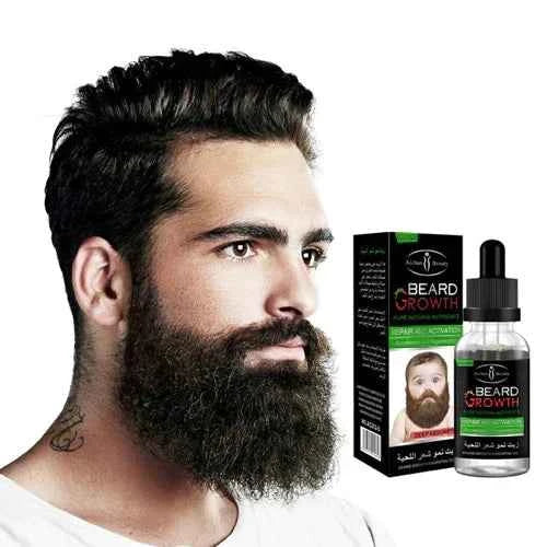 Natural Men Beard Oil – side view