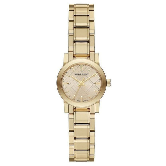 Burberry Ladies Watch The City Gold Bu9227
