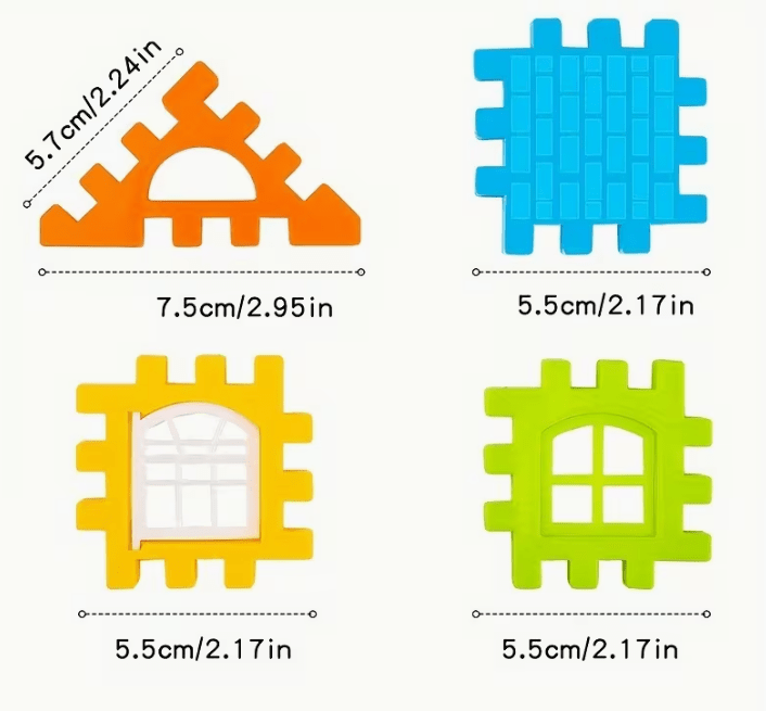 Colour Changing Building Blocks Set – 100 Pieces