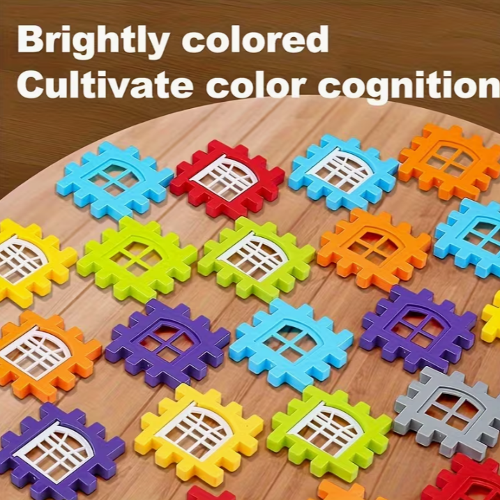 Colour Changing Building Blocks Set – 100 Pieces