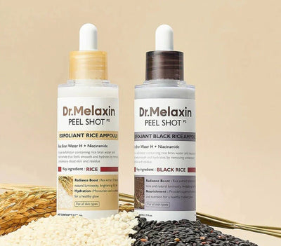 Dr. Melaxin Peel Shot Rice Ampoule – Pack of 2
