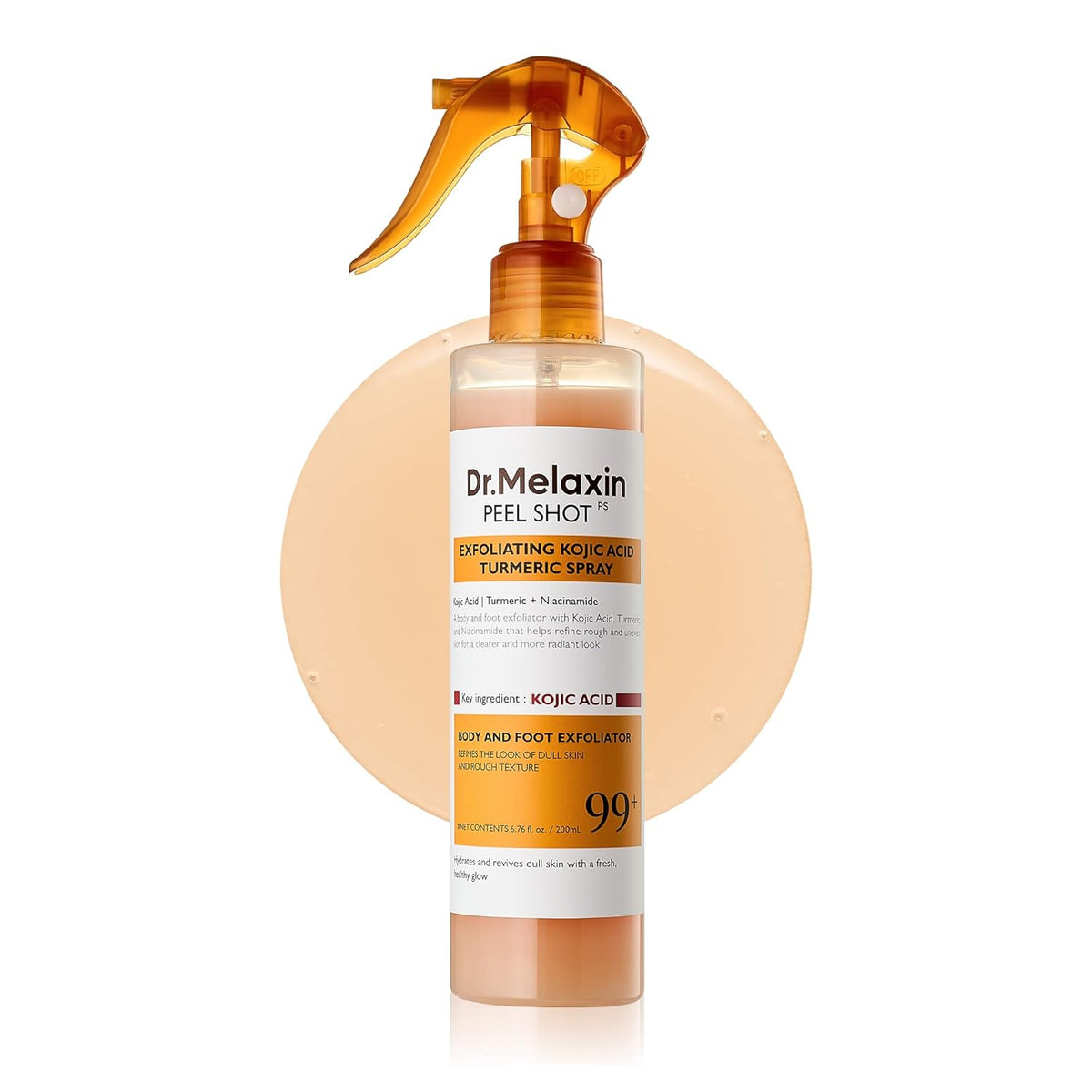 Dr. Melaxin Peel Shot Kojic Acid Body Spray – 200 ml