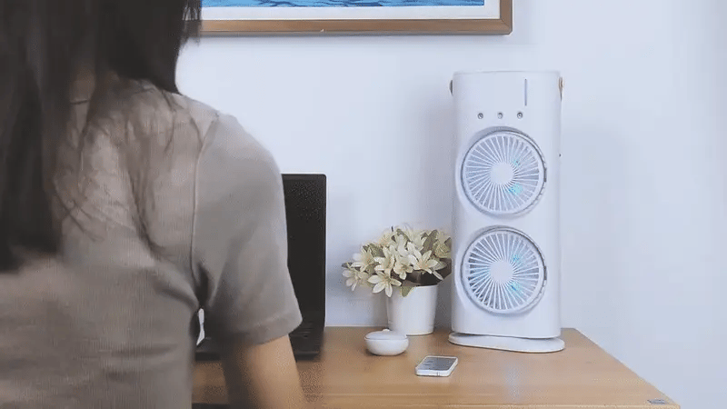 Double Ended Spray Fan ( مروحة رش مزدوجة الأطراف )