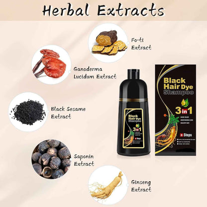 Hair Dye Shampoo – 500 ml
