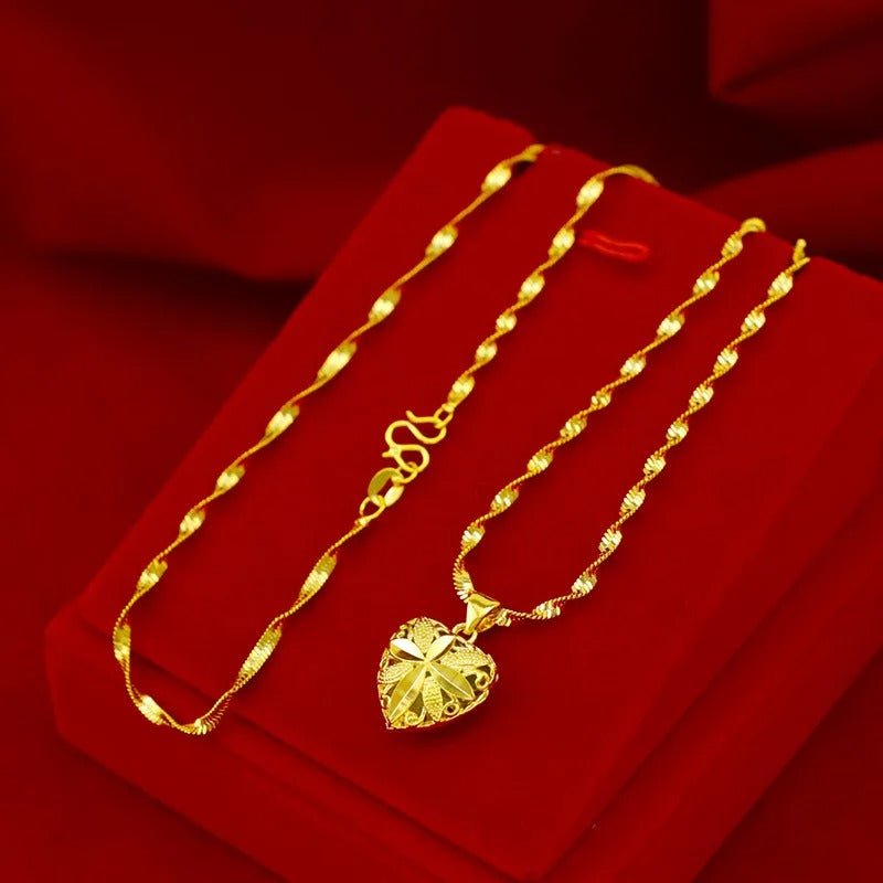 Heart Shaped Memorial Necklace – Gift Boxed