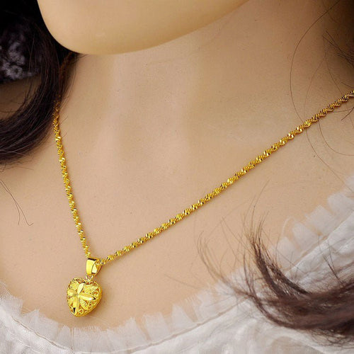 Heart Shaped Memorial Necklace – Gift Boxed