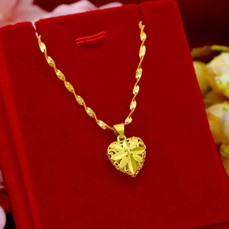 Heart Shaped Memorial Necklace – Gift Boxed