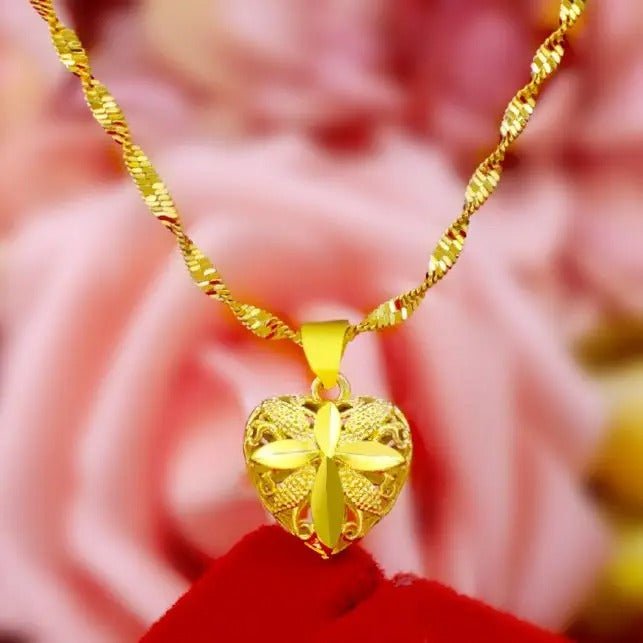 Heart Shaped Memorial Necklace – Gift Boxed