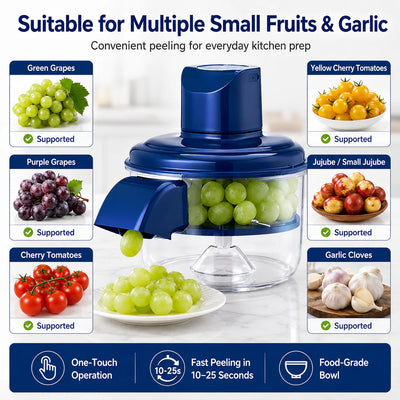 3-in-1 Electric Fruit and Garlic Peeler